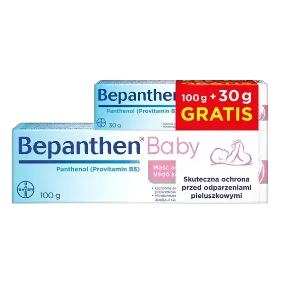 BEPANTHEN BABY MAŚĆ OCHRONNA 100g + 30g GRATIS