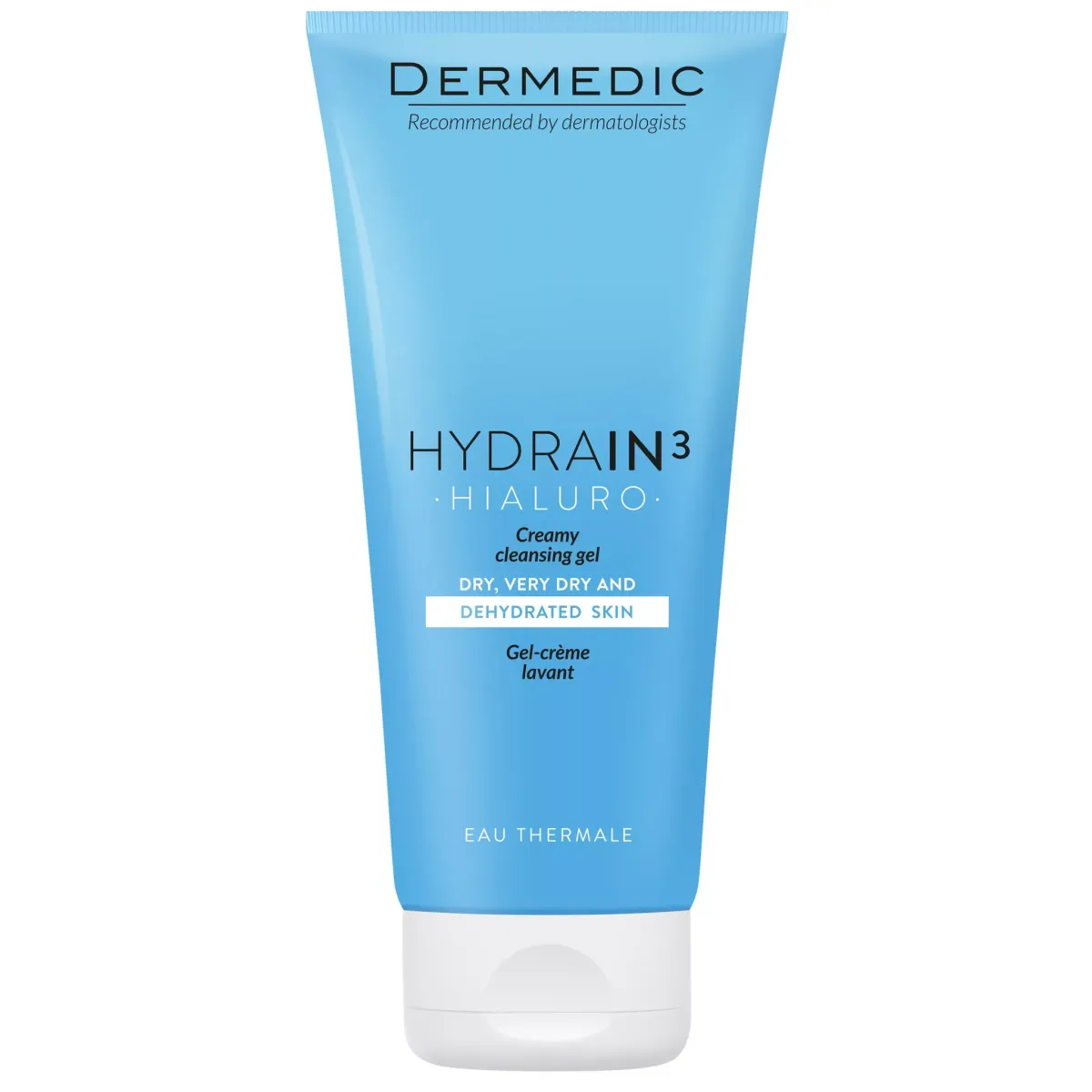 DERMEDIC HYDRAIN3 HIALURO KREMOWY ŻEL DO MYCIA 200 ml