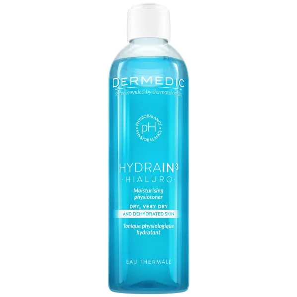 DERMEDIC HYDRAIN3 HIALURO NAWILŻAJĄCY FIZJOTONIK 200 ml
