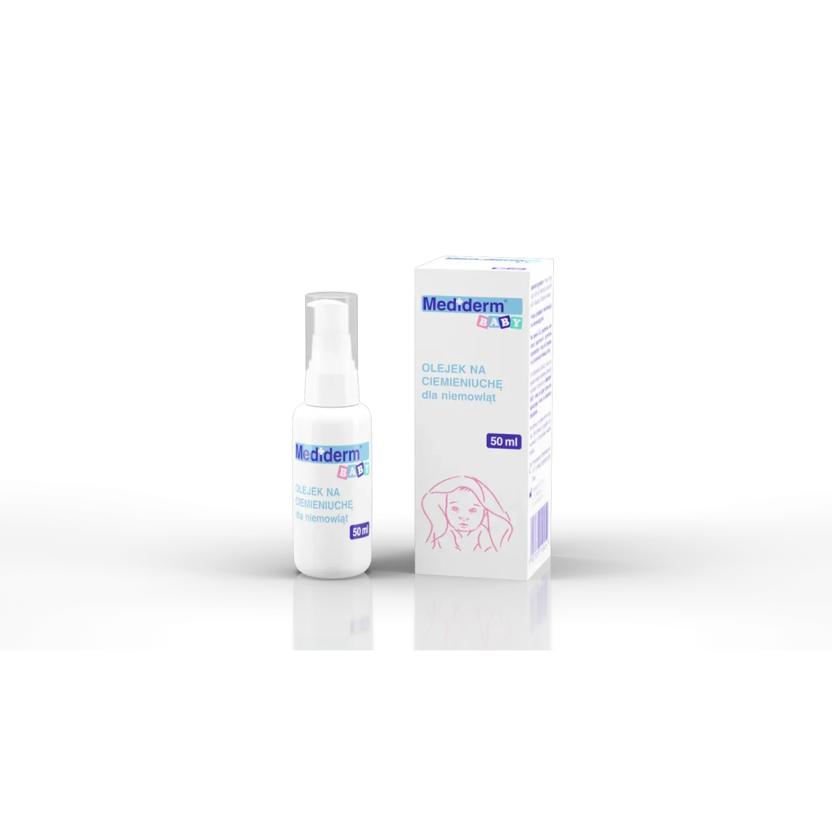 MEDIDERM BABY OLEJEK NA CIEMIENIUCHĘ 50 ml
