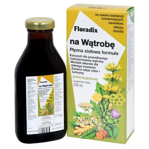 FLORADIX NA WĄTROBĘ 250 ml