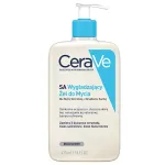 CERAVE SA WYGŁADZAJĄCY ŻEL DO MYCIA DLA SKÓRY SZORSTKIEJ, Z GRUDKAMI, SUCHEJ 473 ml