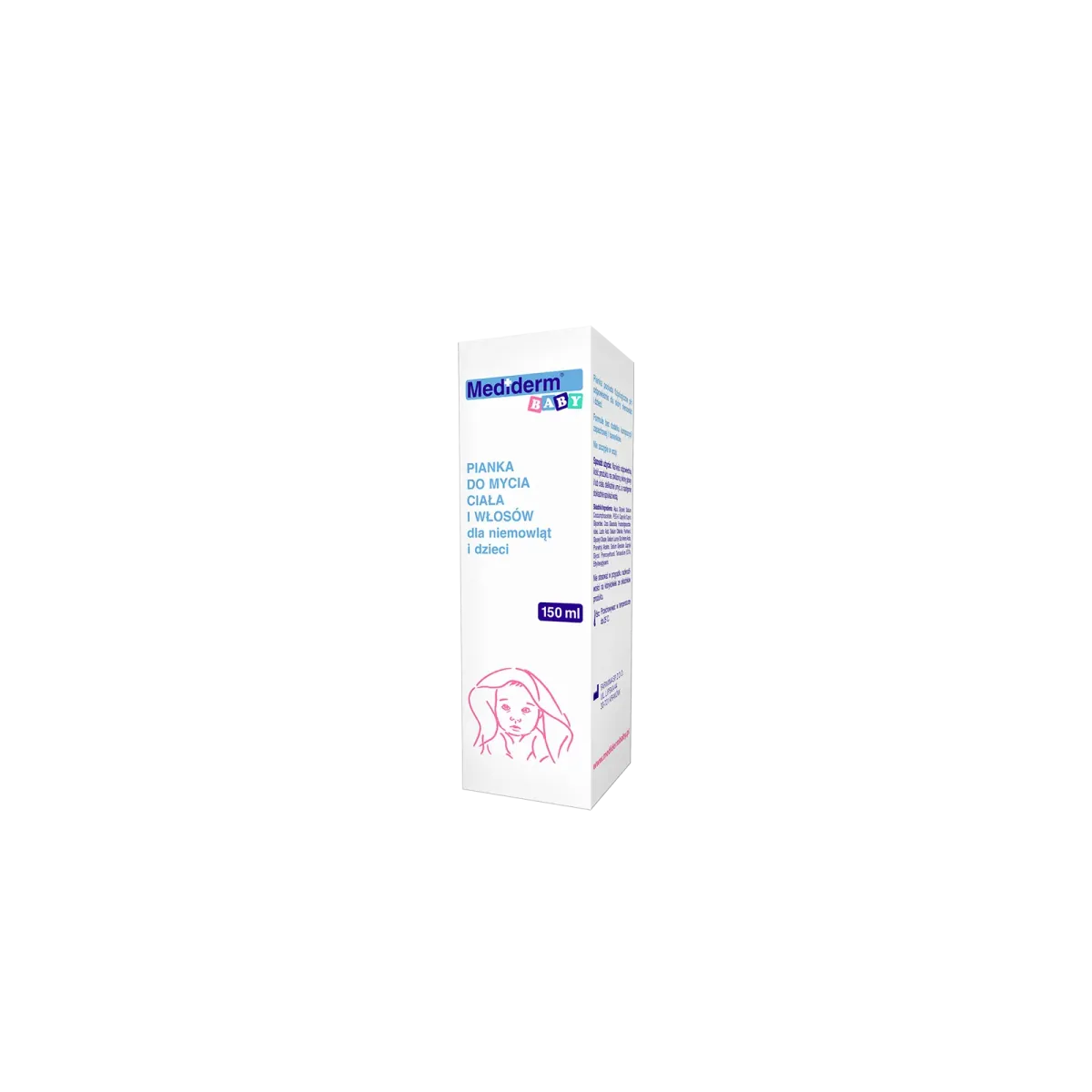 MEDIDERM BABY PIANKA DO MYCIA150 ml
