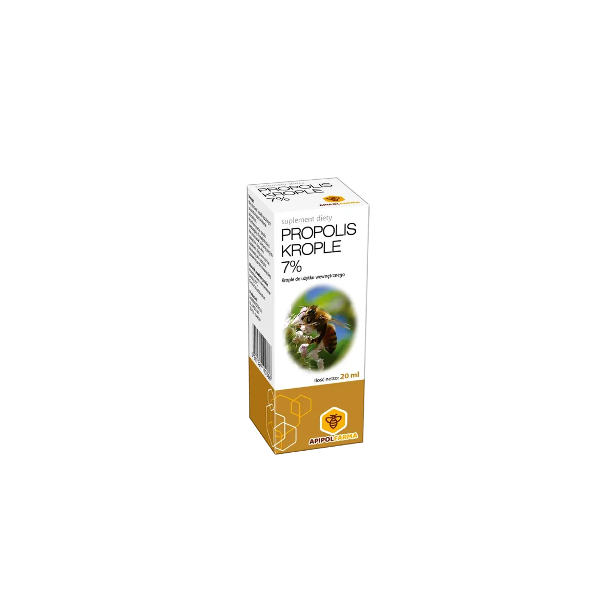 PROPOLIS KROPLE 7% 20 ml