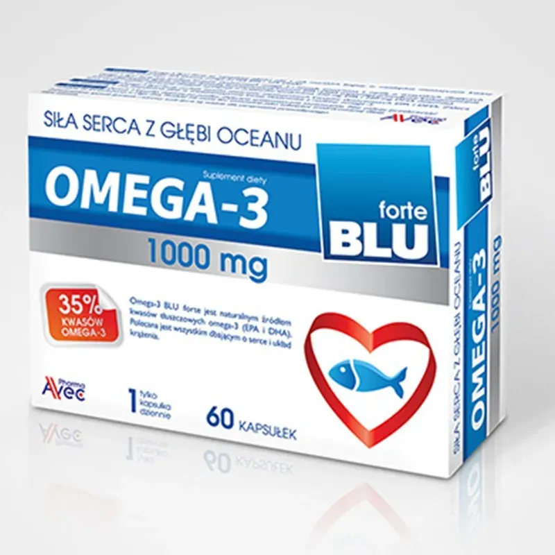 OMEGA-3 BLU FORTE 1000 mg 60 kapsułek