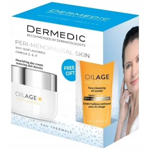 DERMEDIC OLIAGE zestaw kosmetyków krem na dzień 40 ml + syndet 25 ml