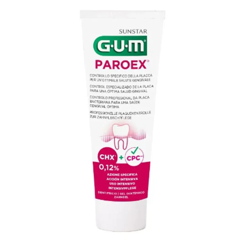 SUNSTAR GUM PAROEX 0,12% PASTA DO ZĘBÓW 75 ml