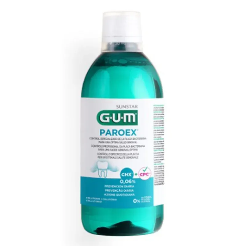 SUNSTAR GUM PAROEX 0,06% PŁYN DO PŁUKANIA 500 ml