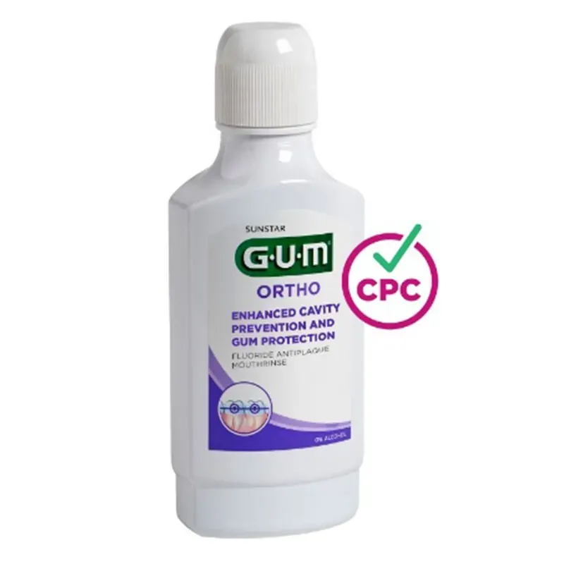 SUNSTAR GUM ORTHO PŁYN DO PŁUKANIA 300 ml