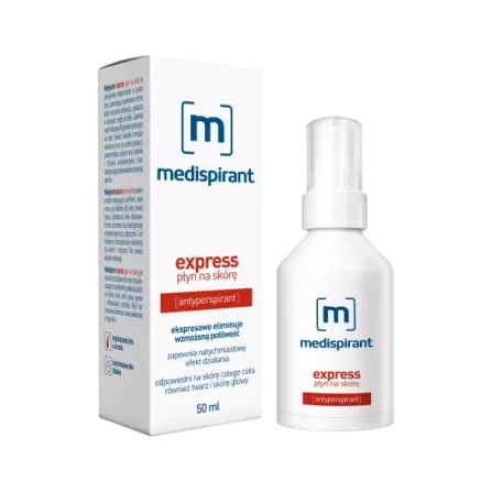 MEDISPIRANT EXPRESS PŁYN NA SKÓRĘ 50 ml DW:30/06/2025