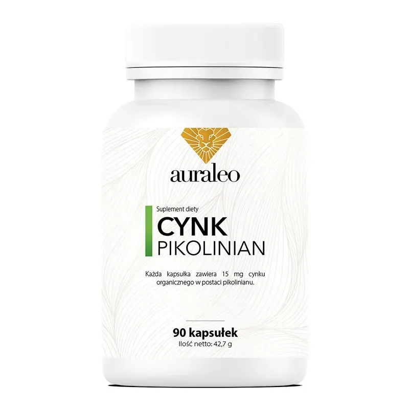 AURALEO CYNK ORGANICZNY - PIKOLINIAN 90 kapsułek