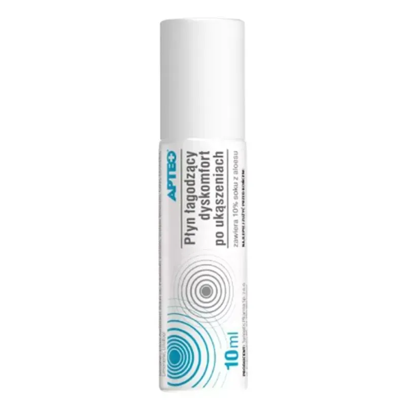 APTEO PŁYN ŁAGODZĄCY DYSKOMFORT PO UKĄSZENIACH ROLL-ON 10 ml