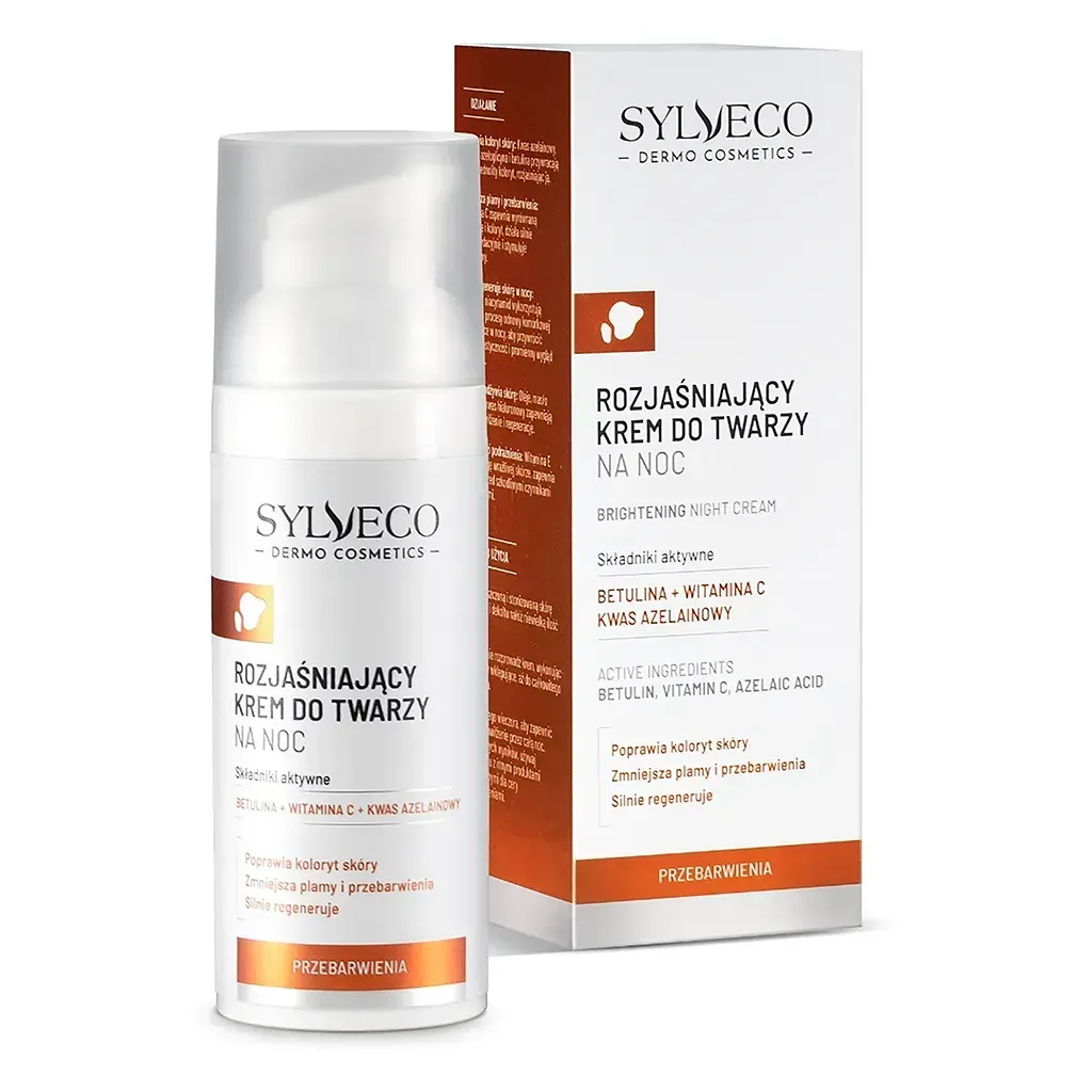 SYLVECO DERMO PRZEBARWIENIA Krem rozjaśniający do twarzy na noc 50ml
