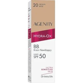 AGENITY HYDRA-OX Nawilżający Krem BB SPF 50 Medium Beige 30ml