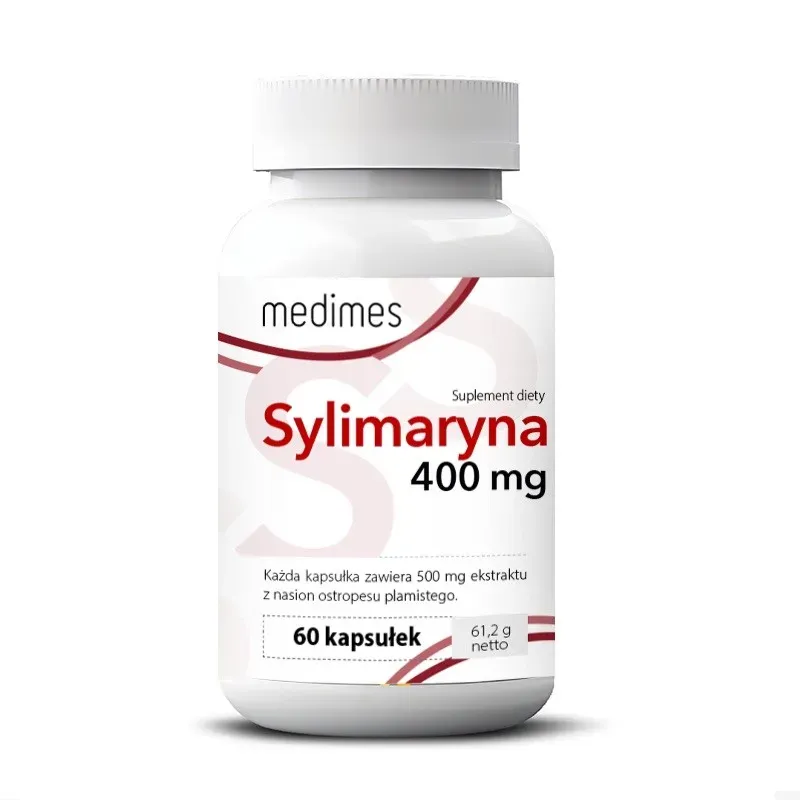 AURALEO SYLIMARYNA – EKSTRAKT Z OSTROPESTU PLAMISTEGO 80% 60 kapsułek