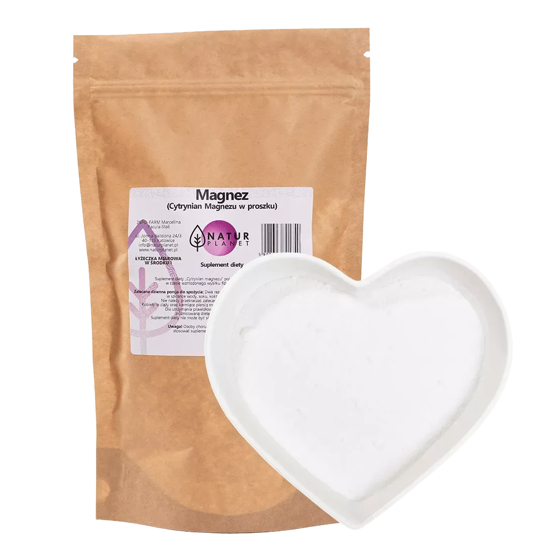 CYTRYNIAN MAGNEZU: 500 g proszek