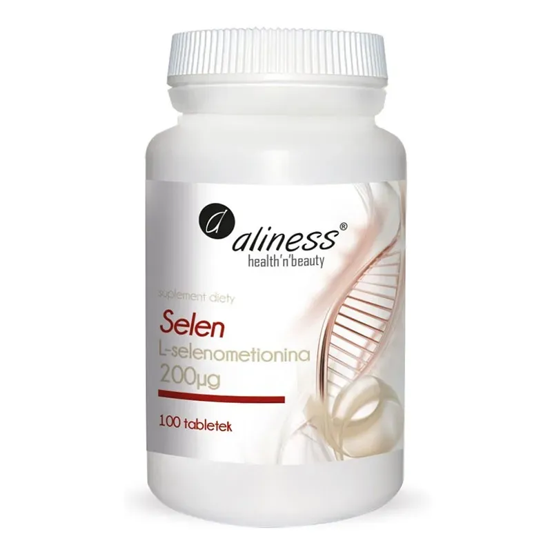 ALINESS SELEN L-SELENOMETIONINA 200 µg 100 tabletek
