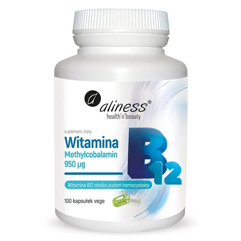 ALINESS WITAMINA B12 METHYLCOBALAMIN 950 µg 100 kapsułek