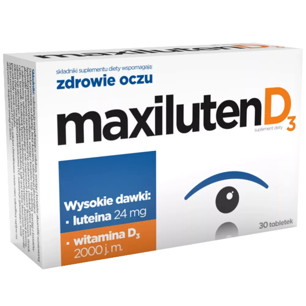 MAXILUTEN D3 30 tabletek