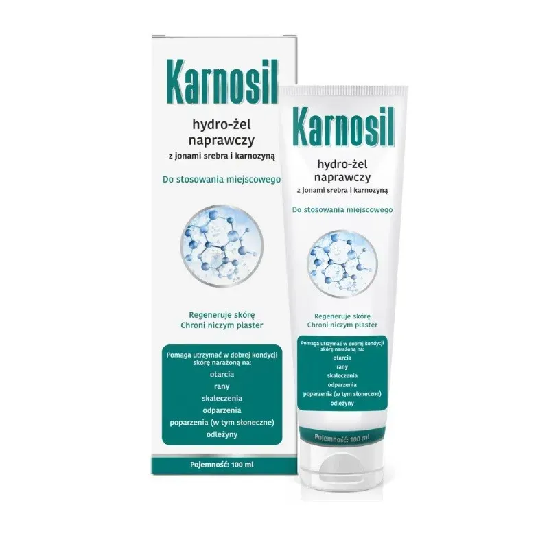 Karnosil Hydro-żel naprawczy z jonami srebra i karnozyną 100 ml