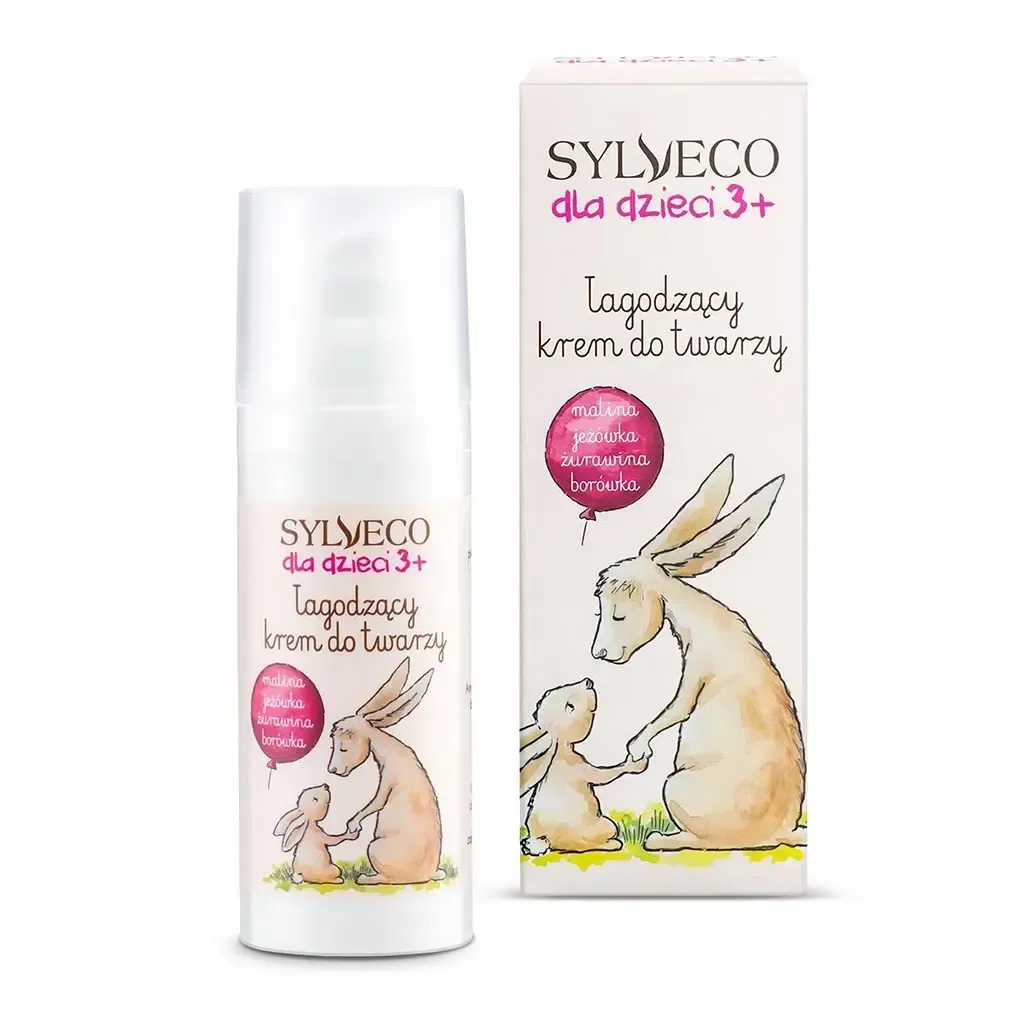 SYLVECO dla dzieci 3+ Łagodzący krem do twarzy 50 ml