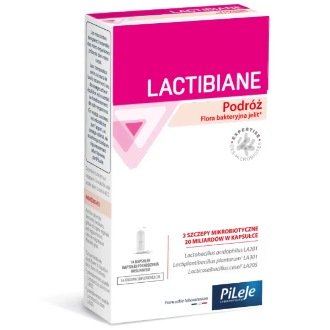 LACTIBIANE PODRÓŻ 14 kapsułek