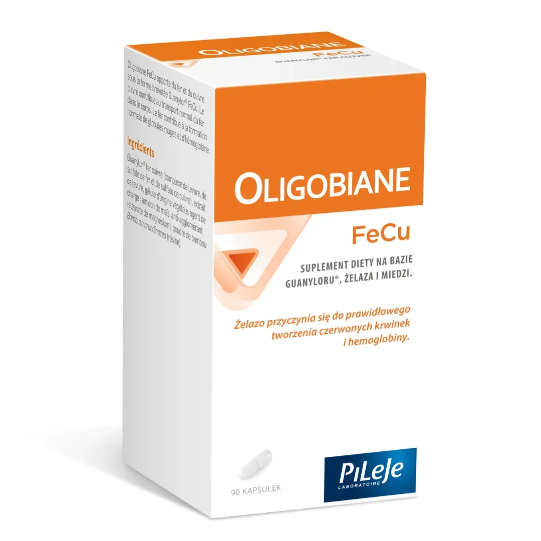 OLIGOBIANE FeCu 90 kapsułek