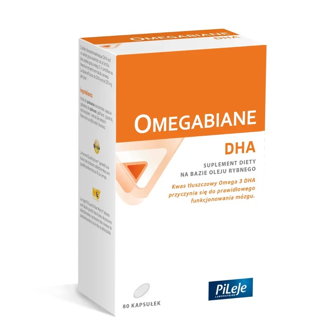 OMEGABIANE DHA 80 kapsułek