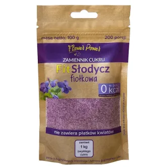 FLOWER POWER FIT SŁODYCZ FIOŁKOWA 200 porcji (100 g)