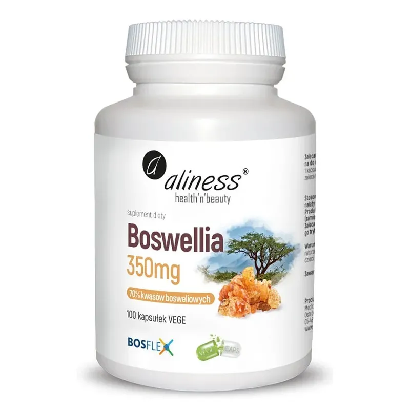 ALINESS BOSWELLIA 350 mg (70%/10%) 100 kapsułek