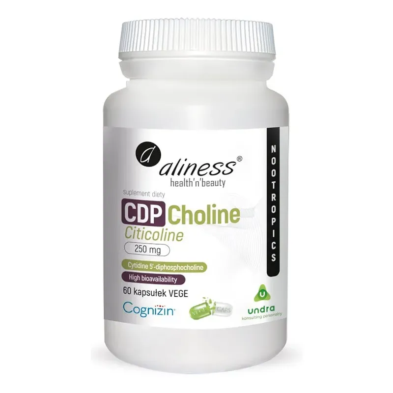 ALINESS CDP CHOLINE (CITICOLINE) 250 mg 60 kapsułek