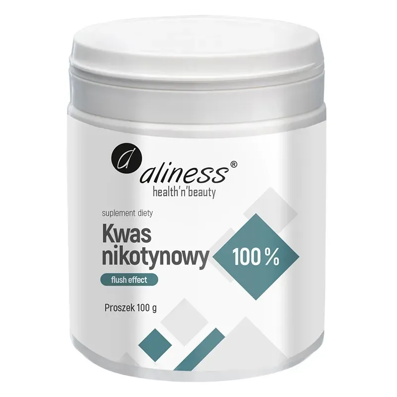 ALINESS KWAS NIKOTYNOWY PROSZEK CZYSTY 100% FLUSH EFFECT 100 g