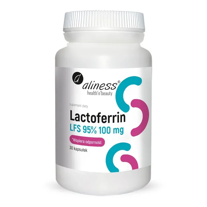 ALINESS LACTOFERRIN LFS 95% 100 mg 30 kapsułek