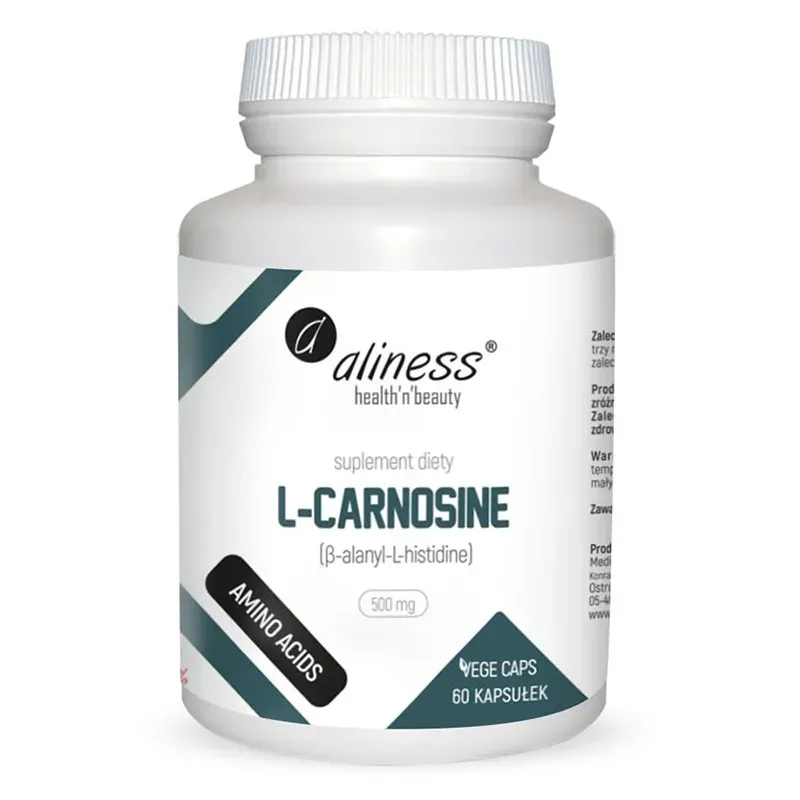 ALINESS L-CARNOSINE 500 mg 60 kapsułek