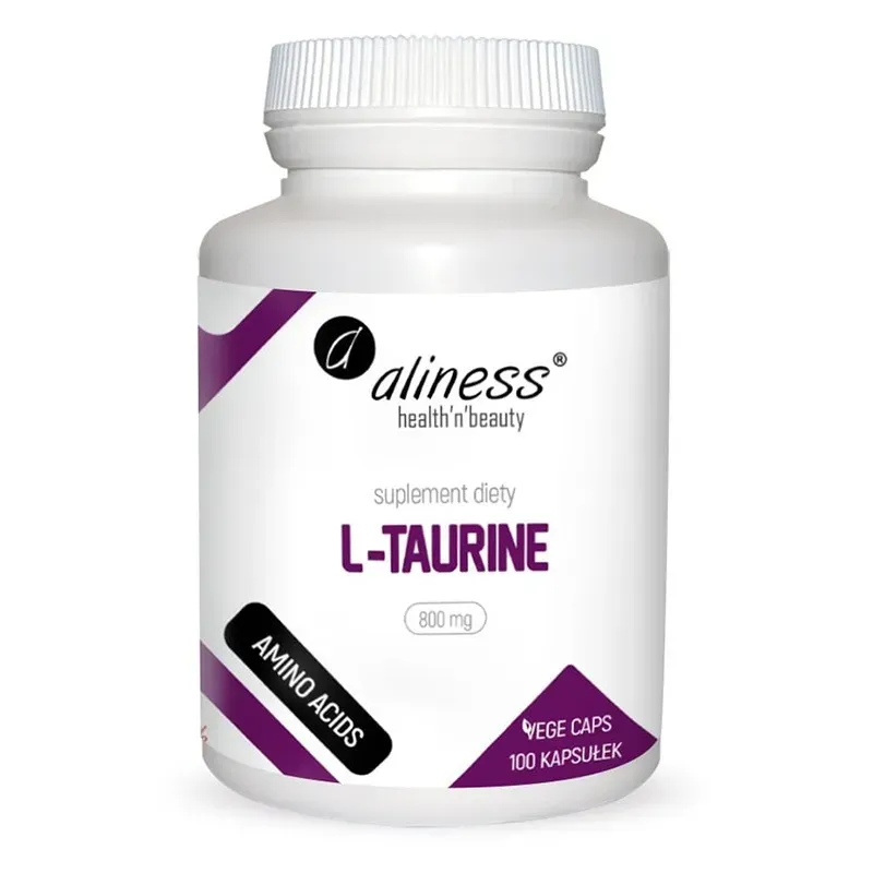 ALINESS L-TAURINE 800 mg 100 kapsułek