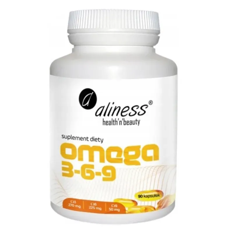 ALINESS OMEGA 3-6-9 270/225/50 mg 90 kapsułek