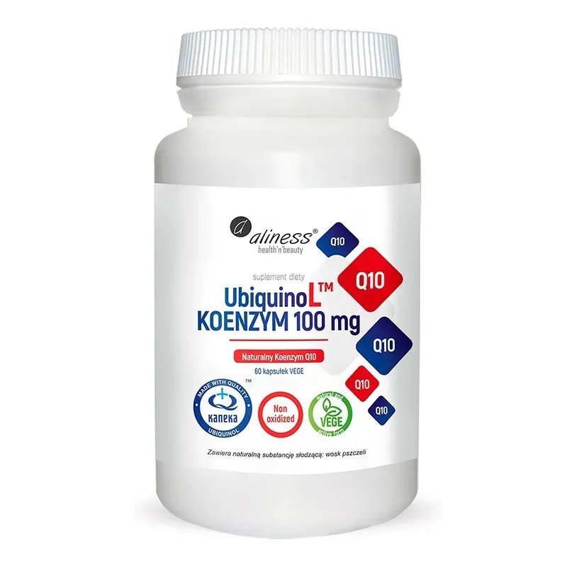 ALINESS UBIQUINOL NATURALNY KOENZYM 100 mg 60 kapsułek
