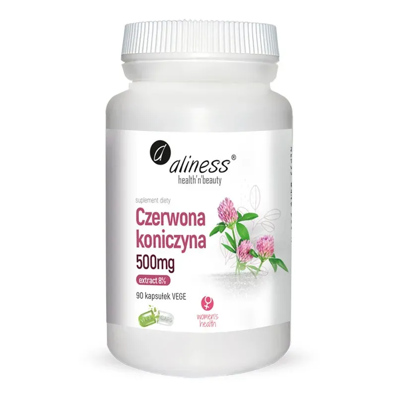 ALINESS CZERWONA KONICZYNA EXTRACT 8% 500 mg 90 kapsułek