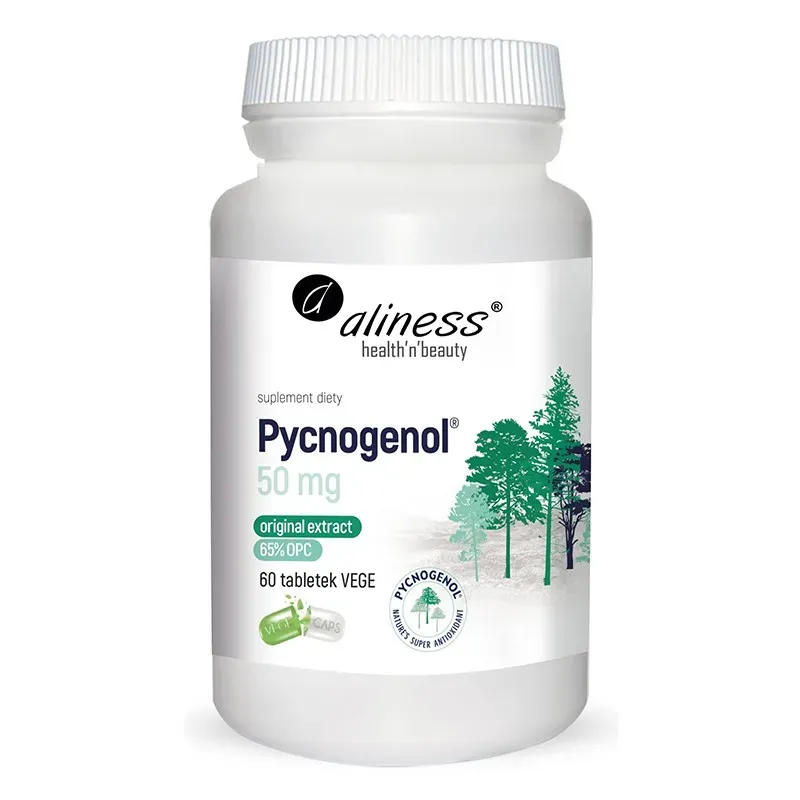 ALINESS PYCNOGENOL EXTRACT 65% 50 mg 60 tabletek