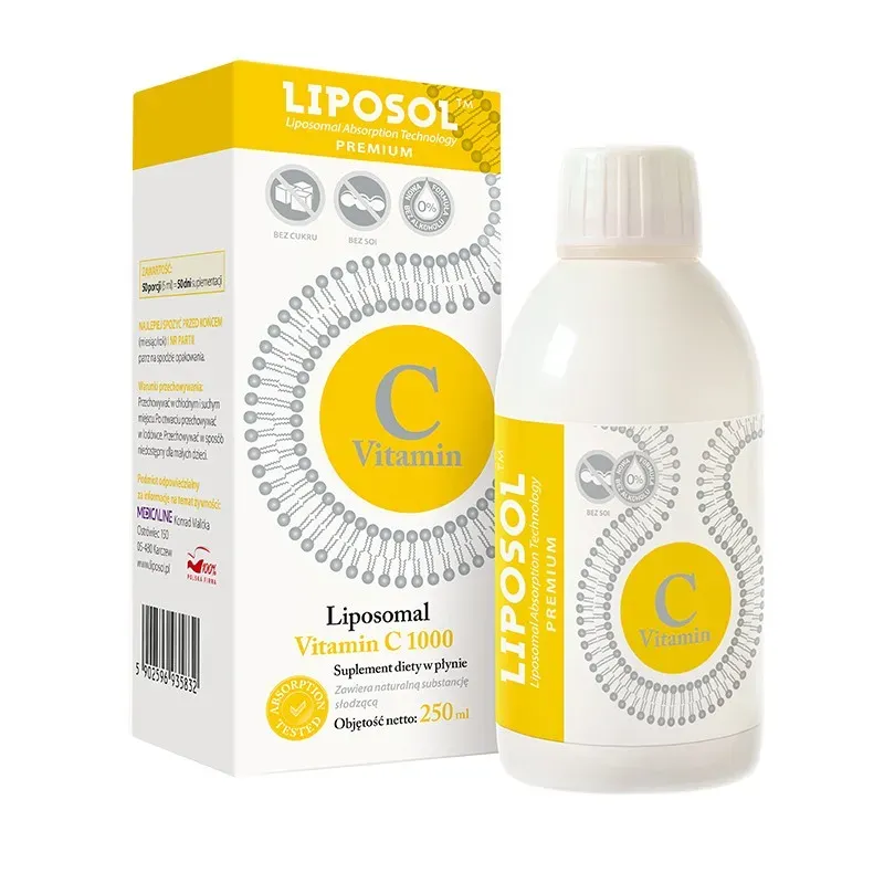 ALINESS LIPOSOL C 1000 LIPOSOMALNA WITAMINA C 1000 (BUFOROWANA) 250 ml