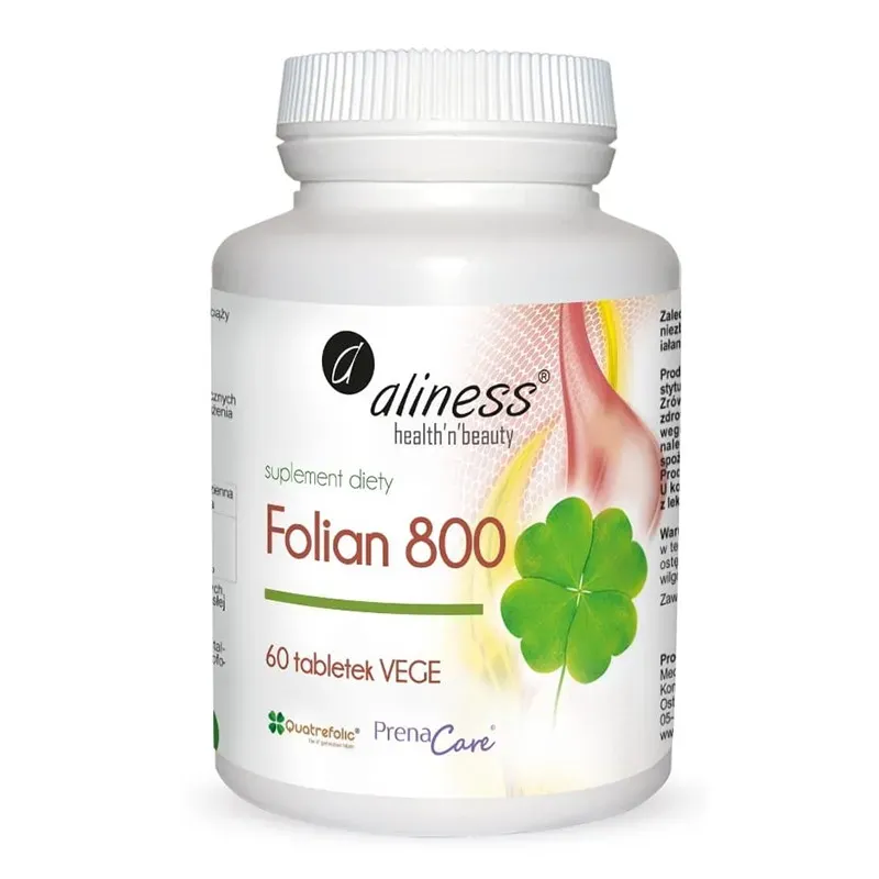 ALINESS FOLIAN 800 µg 60 tabletek