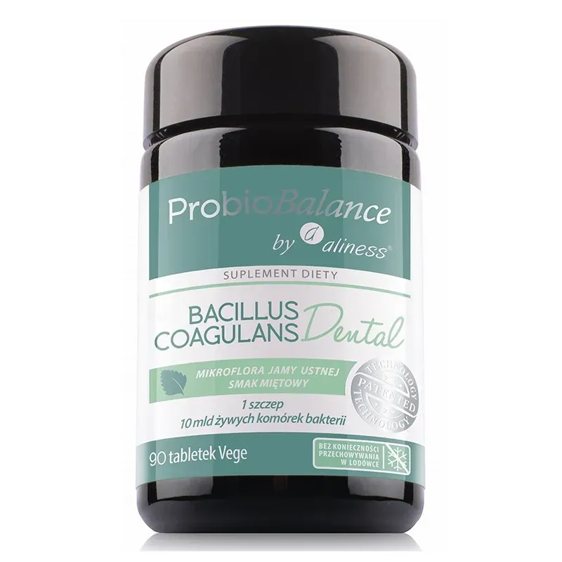 ALINESS PROBIOBALANCE DENTAL 10 mld. 90 tabletek do ssania o smaku miętowym