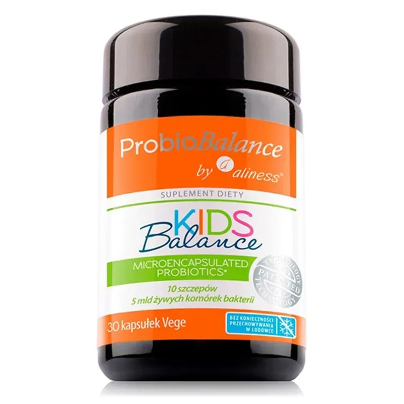 ALINESS PROBIOBALANCE PROBIOTYK KIDS BALANCE 5 mld. 30 kapsułek