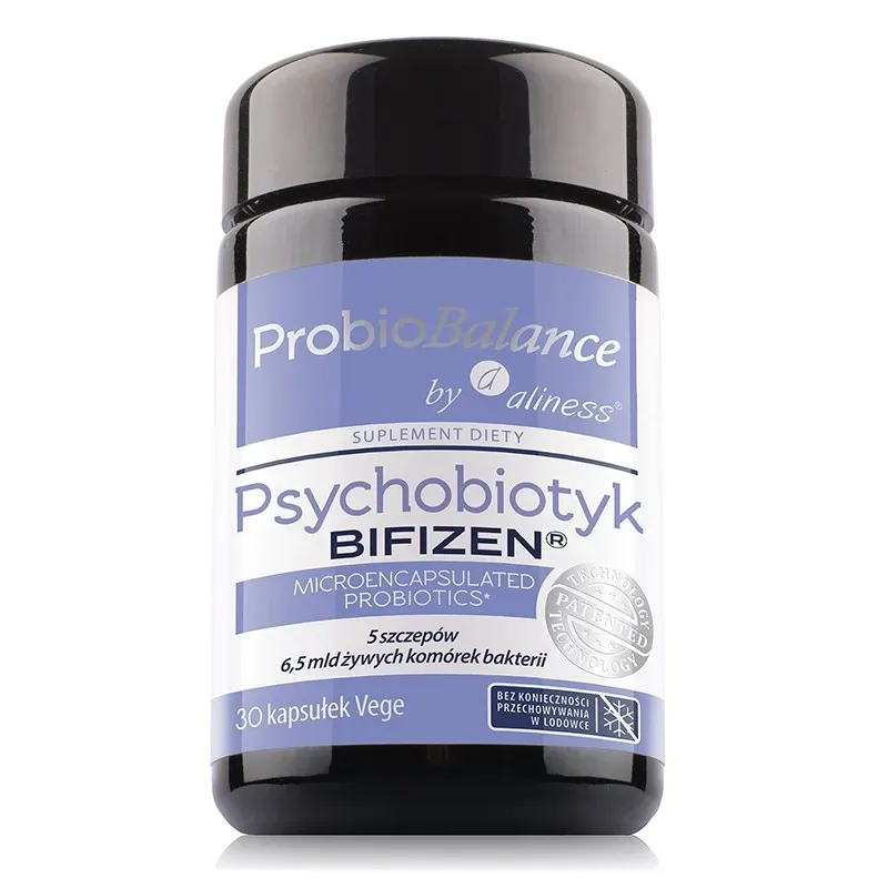ALINESS PROBIOBALANCE PSYCHOBIOTYK BIFIZEN 6,5 mld. 30 kapsułek