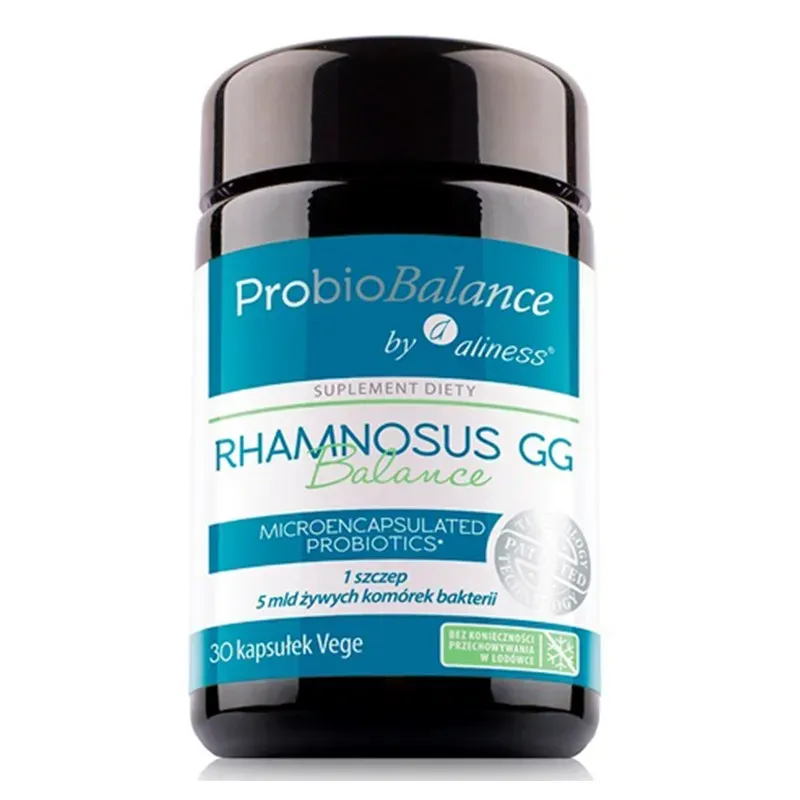 ALINESS PROBIOBALANCE PROBIOTYK RHAMNOSUS GG BALANCE 5 mld. 30 kapsułek
