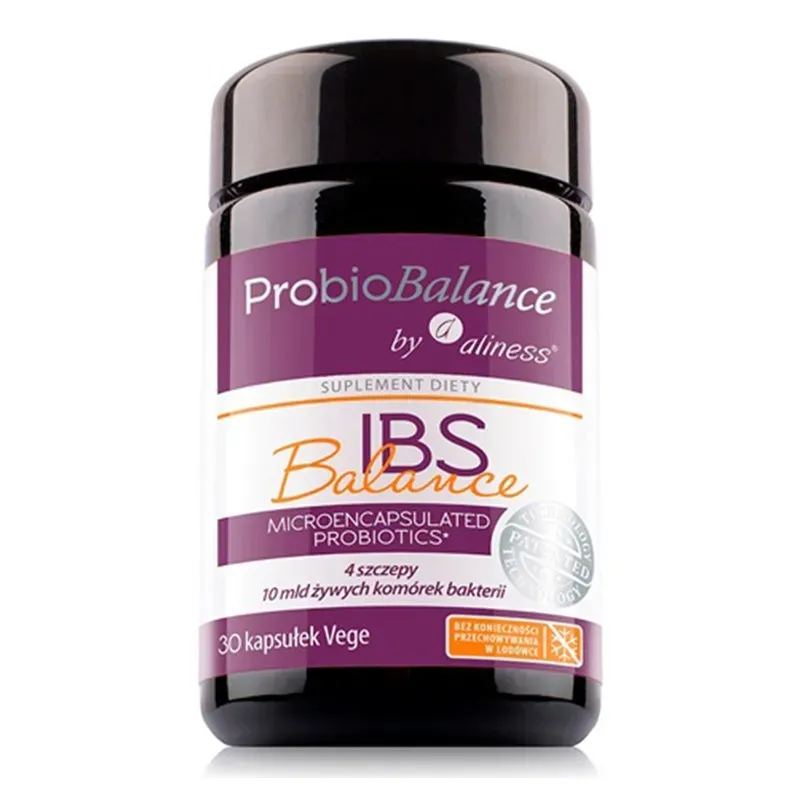 ALINESS PROBIOBALANCE PROBIOTYK IBS BALANCE 10 mld. 30 kapsułek