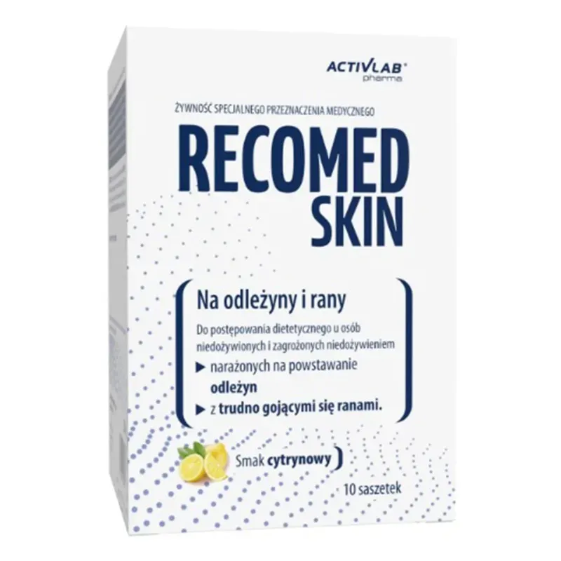 RECOMED SKIN NA ODLEŻYNY I RANY 10 saszetek