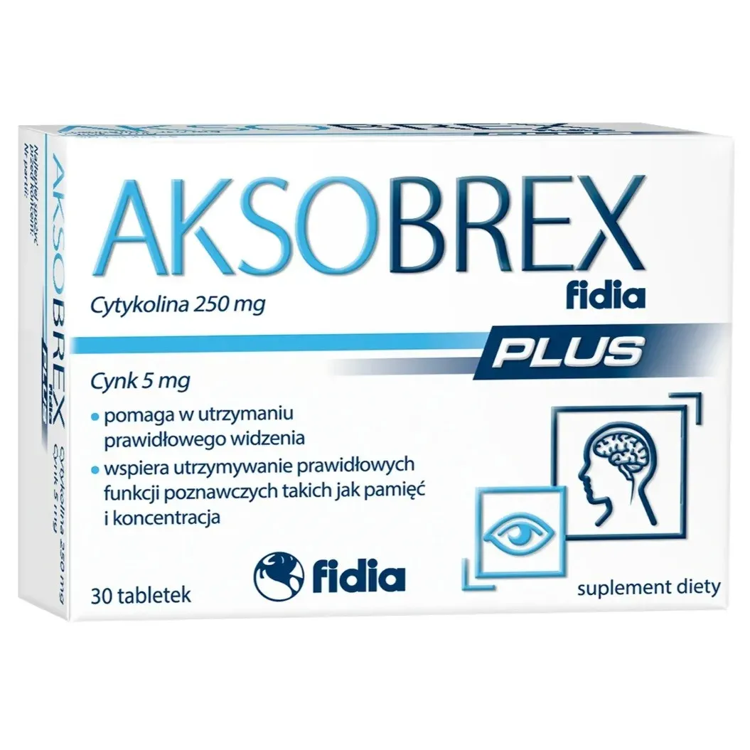 Aksobrex Plus, 30 tabletek DW: 2025/10/31