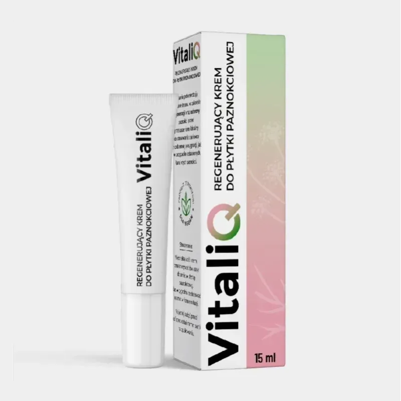 VITALIQ KREM DO PŁYTKI PAZNOKCIOWEJ 15ml