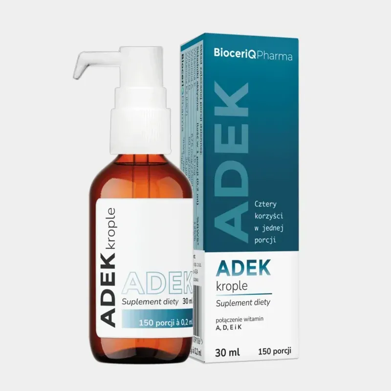 ADEK krople 30ml BIOCERIQ
